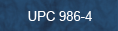 UPC 986-4